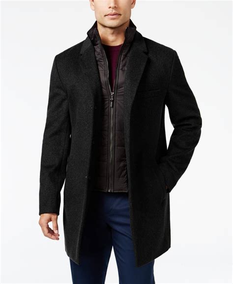 orange michael kors jacket mens|Michael Kors men's overcoat.